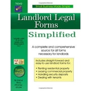 Pre-Owned Landlord Legal Forms Simplified (Small Business Made Simple Series) (Paperback) 1892949245 9781892949240