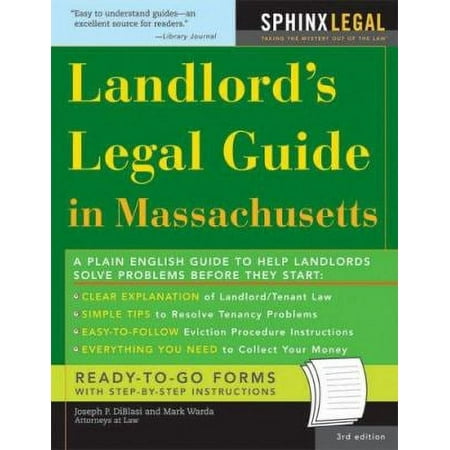 Pre-Owned Landlord's Legal Guide in Massachusetts (Paperback) 157248568X 9781572485686