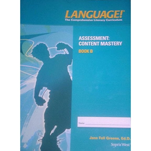 Pre-Owned Pre-Owned Language!; The Comprehensive Literacy Curriculum (Assessment: Content Mastery Book B) Paperback