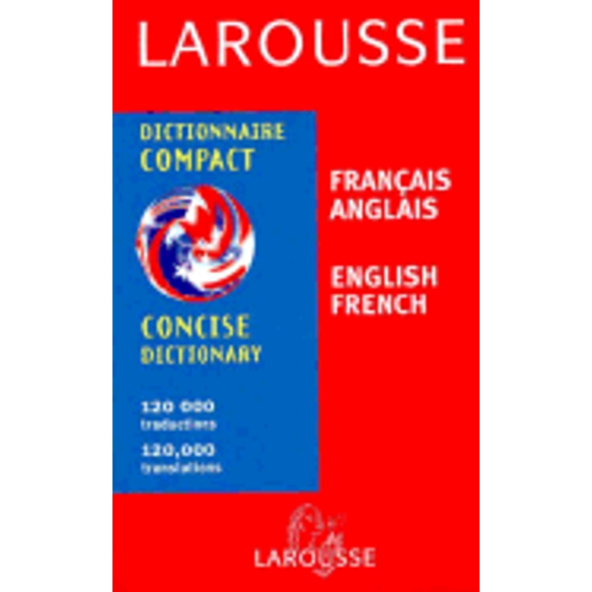 PreOwned Larousse Dictionnaire Compact FrancaisAnglais, AnglaisFrancais (Hardcover