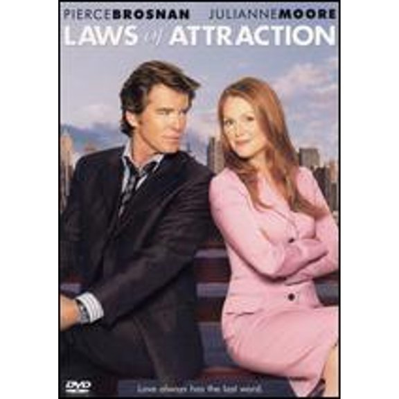 Pre-Owned Laws of Attraction DVD, Romance > Romantic Comedy, Starring Pierce Brosnan and Julianne Moore