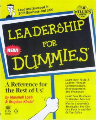 Pre-Owned Leadership For Dummies (US Edition) Paperback - Walmart.com