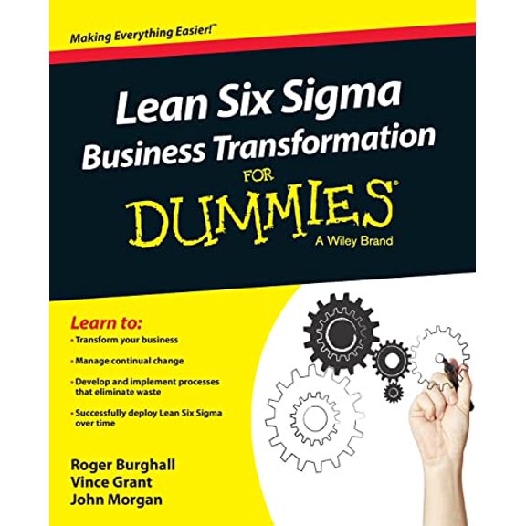 Pre-Owned Lean Six Sigma Business Transformation For Dummies Paperback