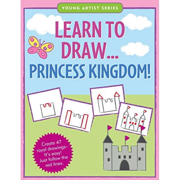 Pre-Owned Learn To Draw Princess Kingdom! (Easy Step-by-Step Drawing Guide) (Young Artist) Paperback