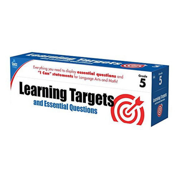 Pre-Owned Learning Targets and Essential Questions, Grade 5 Paperback