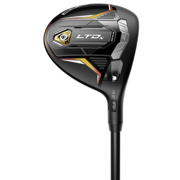 Pre-Owned Left Handed Cobra LTDx Black 15* 3 Wood Regular Aldila NV 2KXV Blue 70 Golf Club