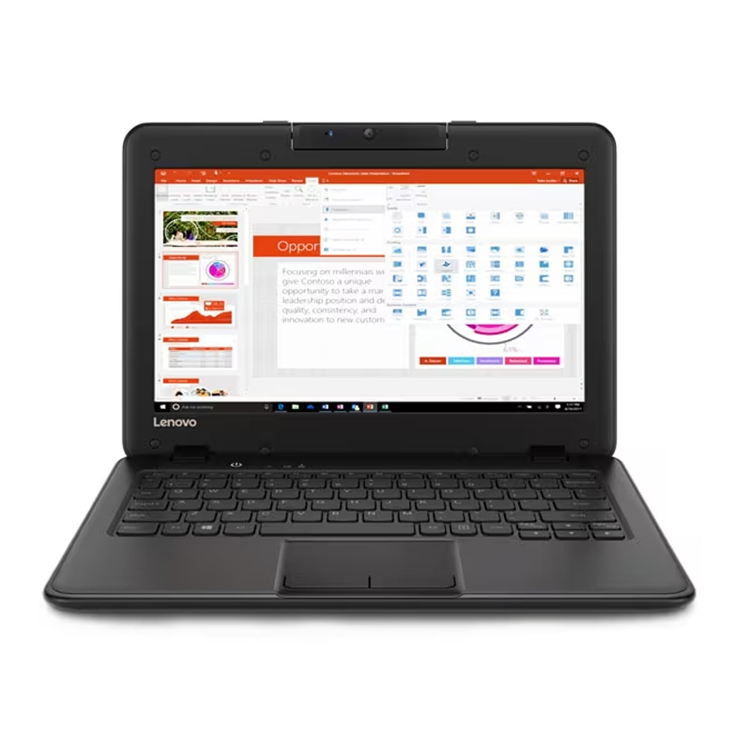 Pre-Owned Lenovo 100E Winbook 11.6" Laptop Celeron N3350 4GB 128GB SSD W10P( Good)