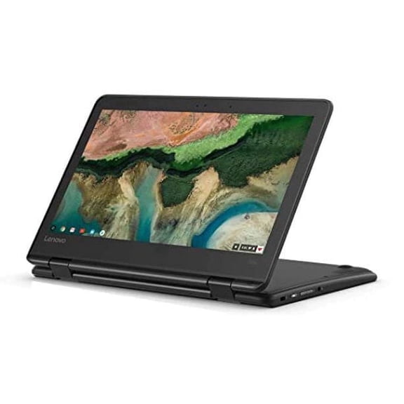 Pre-Owned Lenovo 11.6" 300e Chromebook Touchscreen LCD 2 in 1- MediaTek M8173C Quad-core 2.1GHz 4GB LPDDR3 32GB Flash Memory Chrome OS Model 81H00000US