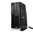 thumbnail image 1 of Restored Lenovo ThinkCentre M91P Desktop Tower Computer, Intel Core i5, 8GB RAM, 250GB HD, DVD-ROM, Windows 10 Home 64Bit, Black (Refurbished), 1 of 9