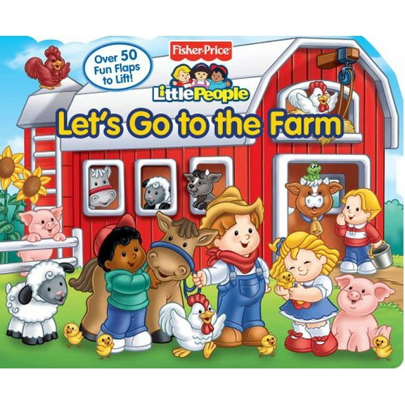 Pre-Owned Let's Go to the Farm (Fisher Price Little People) Paperback