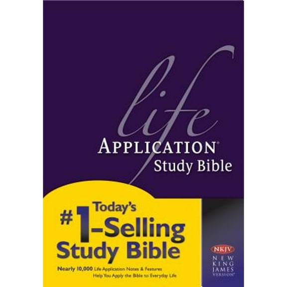 Pre-Owned Life Application Study Bible-NKJV (Hardcover 9780842340359) by Tyndale (Creator)