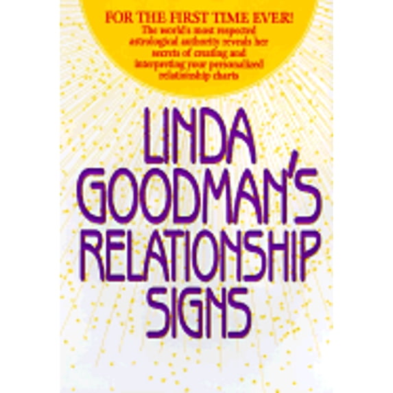 Pre-Owned Linda Goodman's Relationship Signs (Hardcover 9780553110463) by Linda Goodman, Crystal Bush