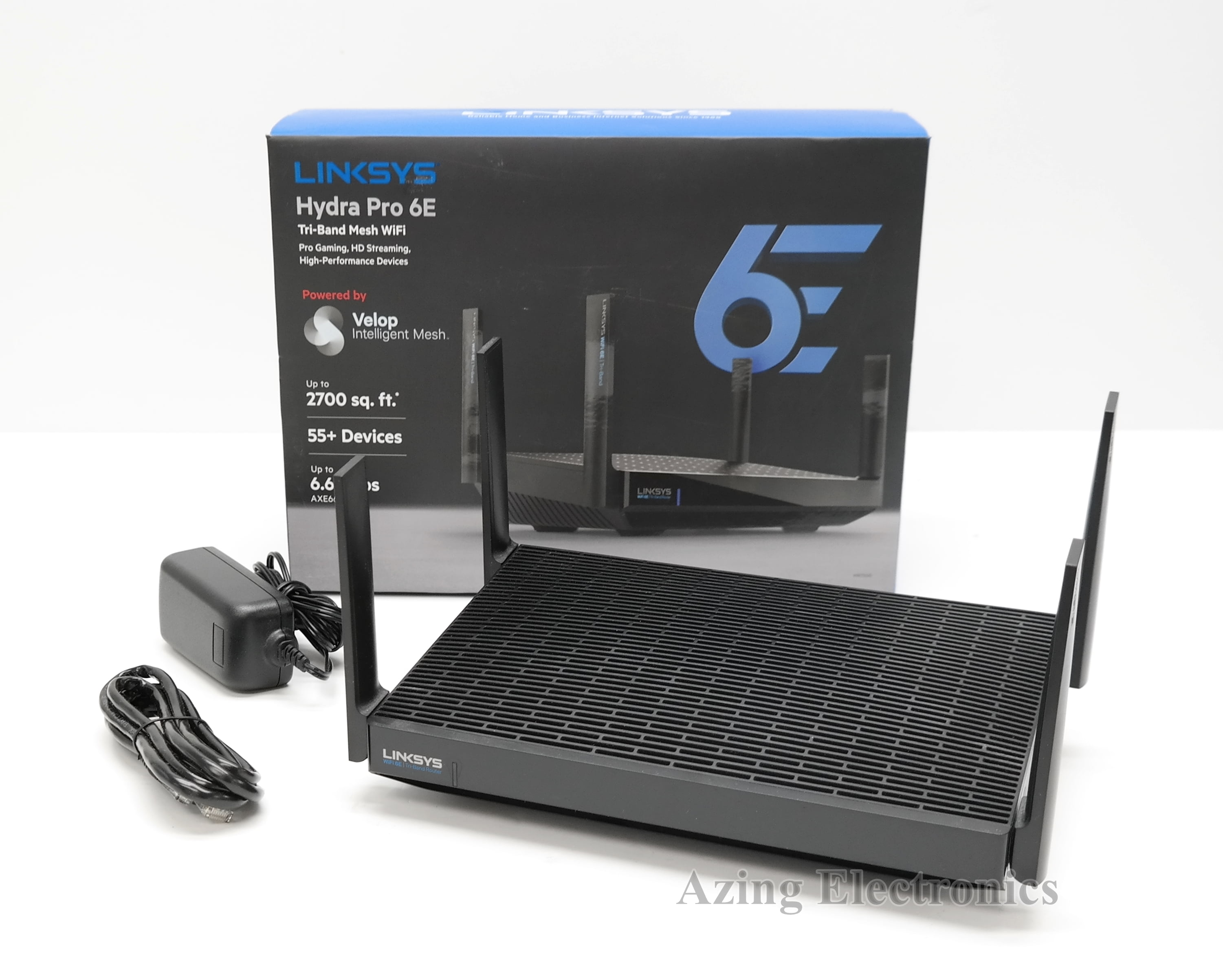 Hydra Pro 6E Tri-Band Mesh WiFi 6E Router (AXE6600), Linksys