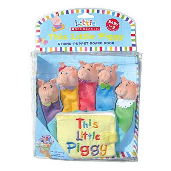 Pre-Owned Little Scholastic: Little Piggy Hand-Puppet Board Book Paperback