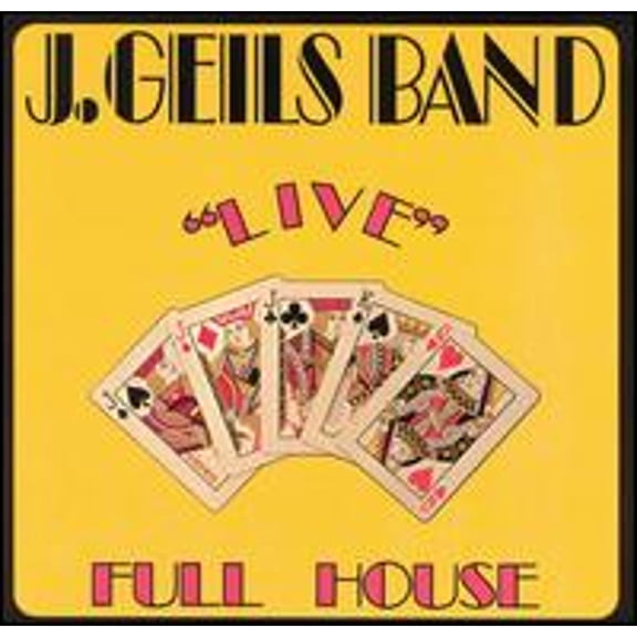 Pre-Owned Live: Full House (CD 0075678142222) by J. Geils Band