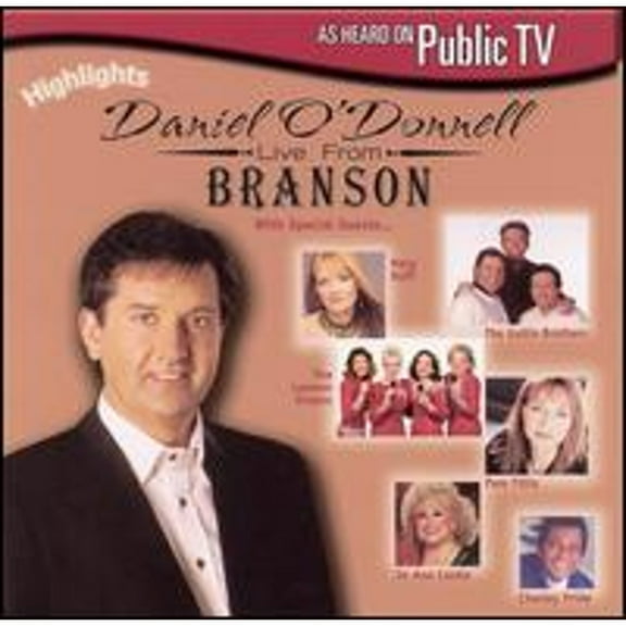 Pre-Owned Live from Branson (CD 0796539023626) by Daniel O'Donnell