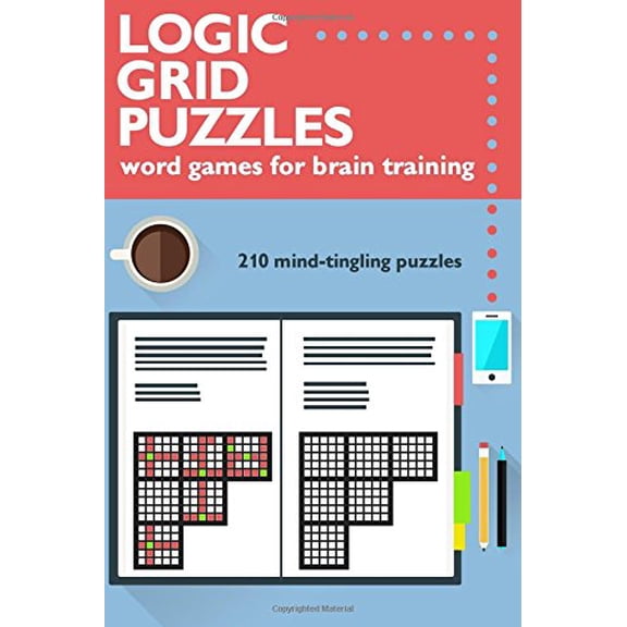 Pre-Owned Logic Grid Puzzles: Word Games for Brain Training Paperback