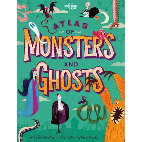 Pre-Owned Lonely Planet Kids Atlas of Monsters and Ghosts (Hardcover) 1788683471 9781788683470