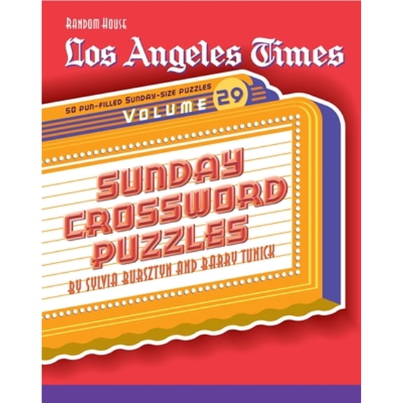Pre-Owned Los Angeles Times Sunday Crossword Puzzles, Volume 29: 28 (The Los Angeles Times) Paperback