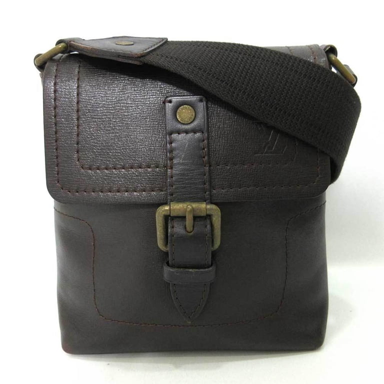 Pre-Owned Louis Vuitton Bag Yuma Cafe Brown Shoulder Pochette 
