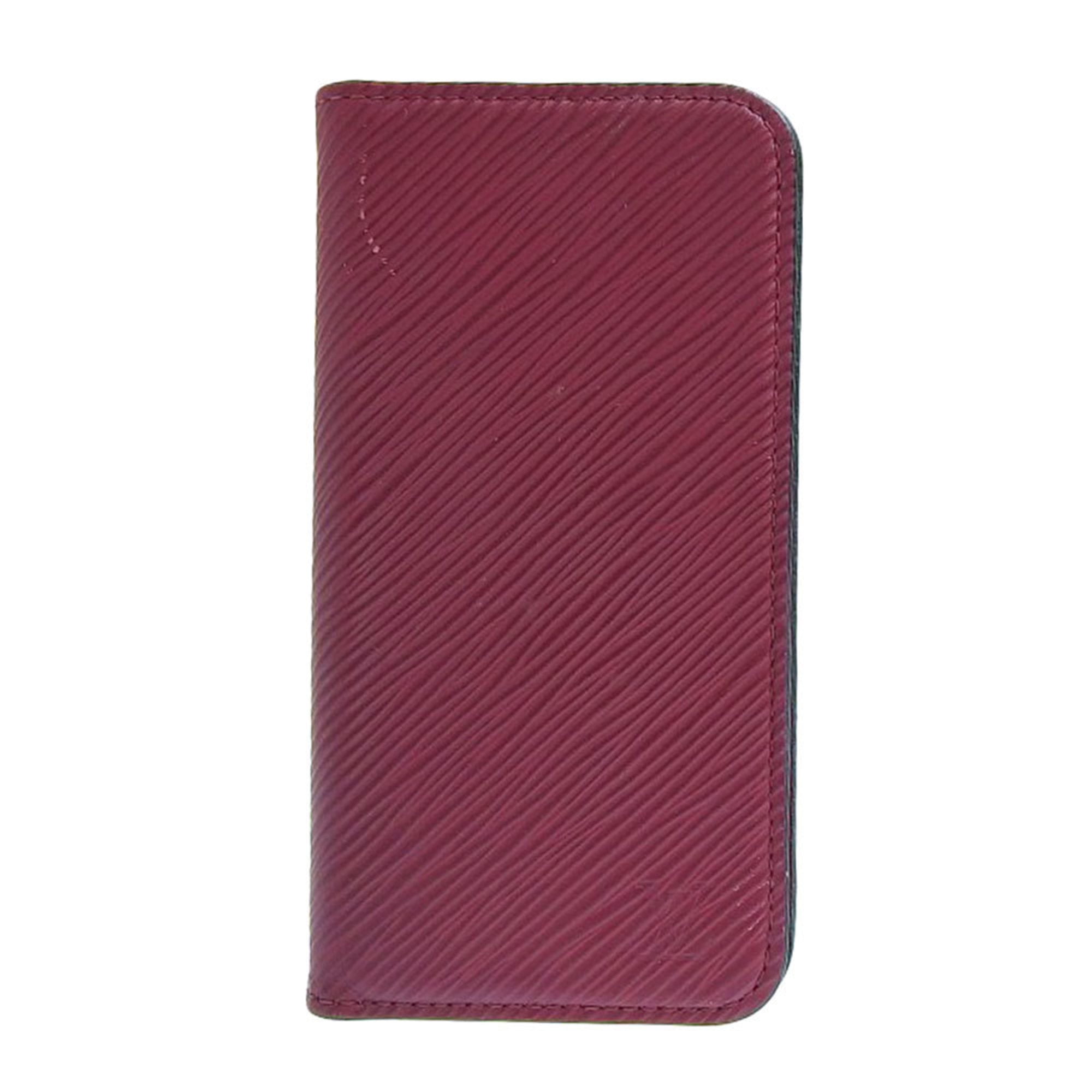 Pre-Owned Louis Vuitton LOUIS VUITTON Epi Folio iPhone 10 X XS