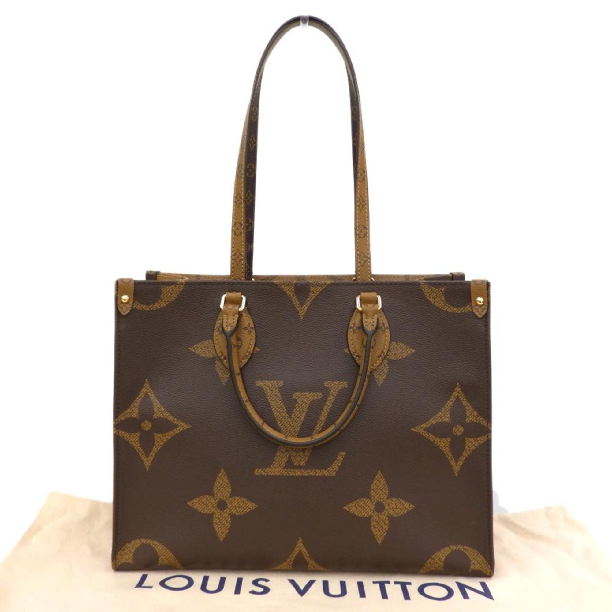 Pre-Owned Louis Vuitton LOUIS VUITTON Monogram Giant Reverse On The Go ...