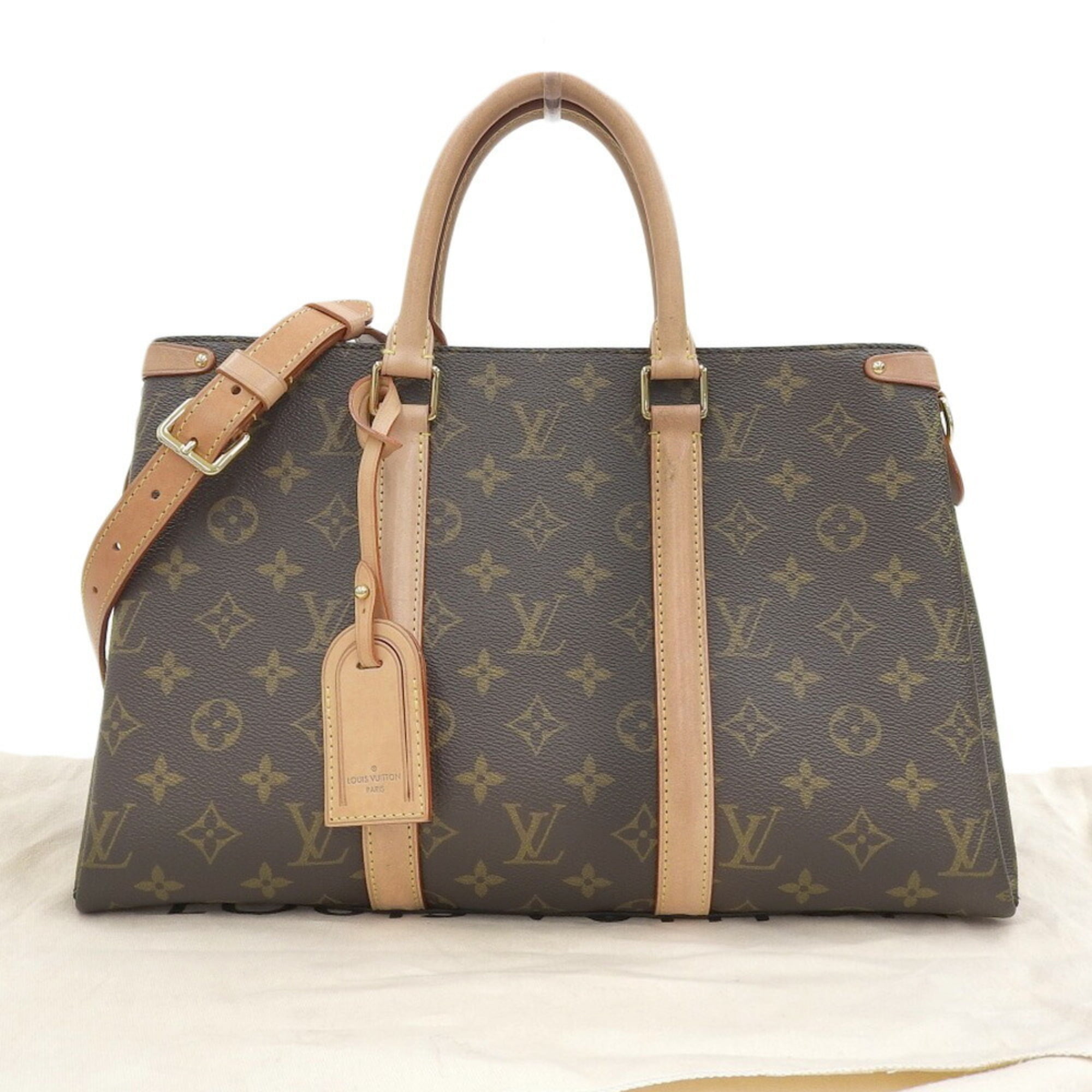 Pre-Owned Louis Vuitton LOUIS VUITTON Monogram Sufro MM 2WAY Bag  
