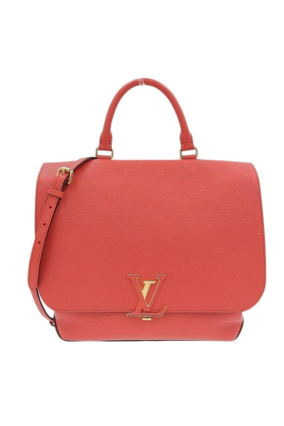 Pre-Owned Louis Vuitton LOUIS VUITTON Parnacea Volta Verta Handbag 2WAY Bag Taurillon Leather Pink M51138 (Good)