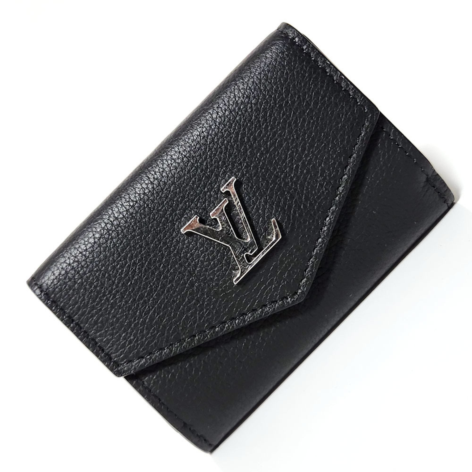 Pre-Owned Louis Vuitton LOUISVUITTON Portefeuille Lock Tri-fold 