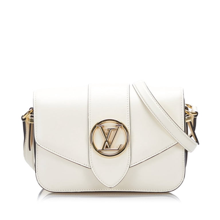 Pre-Owned Louis Vuitton LV Pont Neuf Shoulder Bag M55950 Crème 