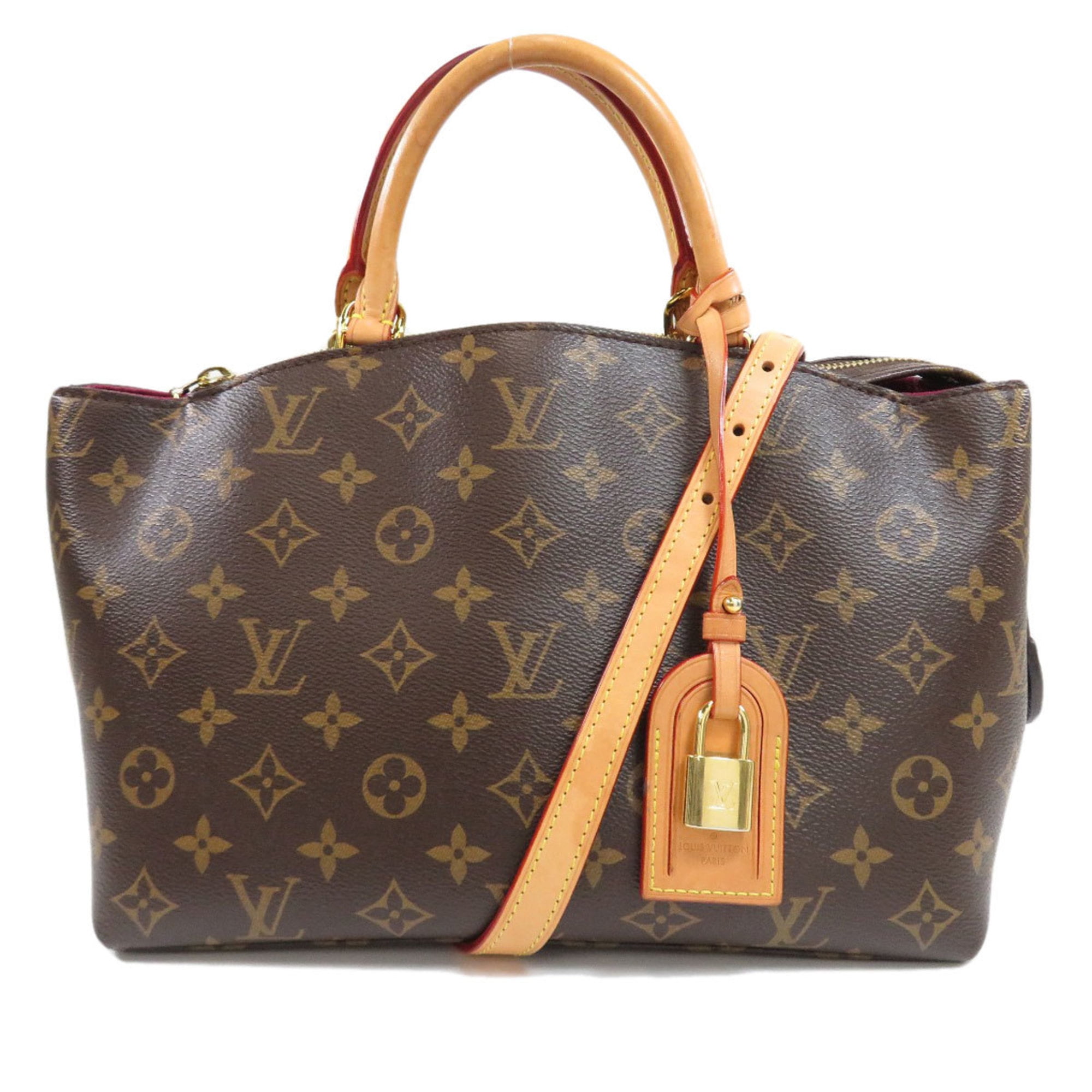 Pre-Owned Louis Vuitton M45900 Petit Palais PM Monogram Handbag Canvas ...