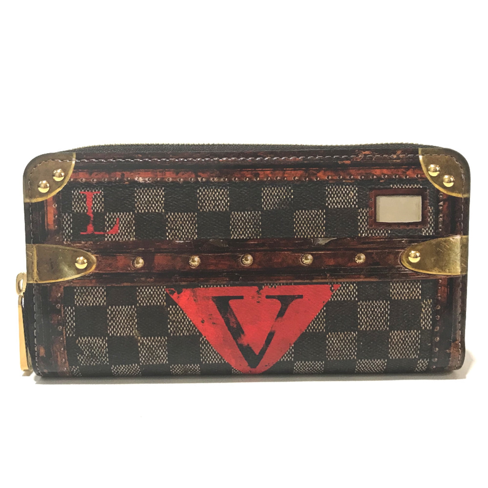 Pre-Owned Louis Vuitton M63490 Transform do Damier Zip  display picture 1