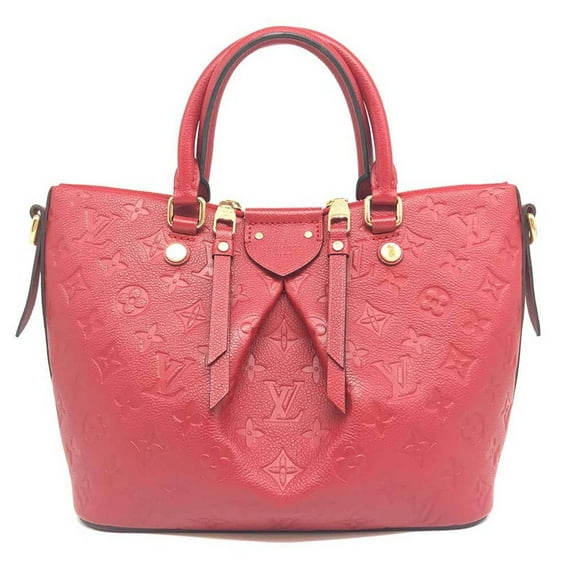 Pre-Owned Louis Vuitton Mazarine PM Monogram Empreinte Red Leather Handbag Shoulder M50638 LOUIS VUITTON (Good)