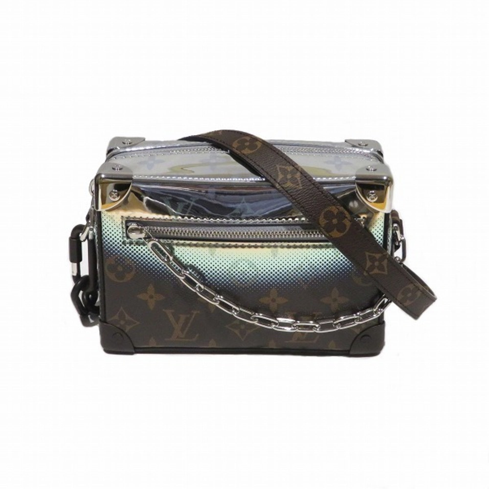Pre-Owned Louis Vuitton Monogram Metallic Nebula Mini Soft Trunk 