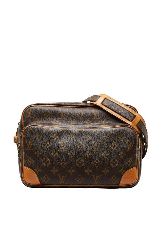 Pre-Owned Louis Vuitton Monogram Nile Shoulder Bag M45244 Brown PVC Leather Women's LOUIS VUITTON (Good)