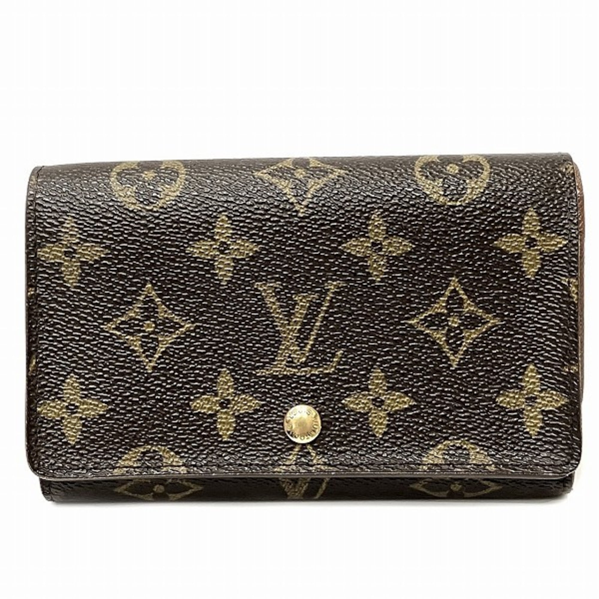 Louis Vuitton Epi Porte Tresor shops International Wallet Purse M63387