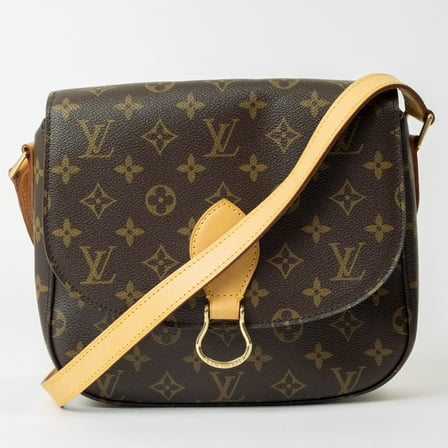 Pre-Owned Louis Vuitton Saint-Cloud Shoulder Bag Monogram M51242 Women's LOUIS VUITTON (Fair)