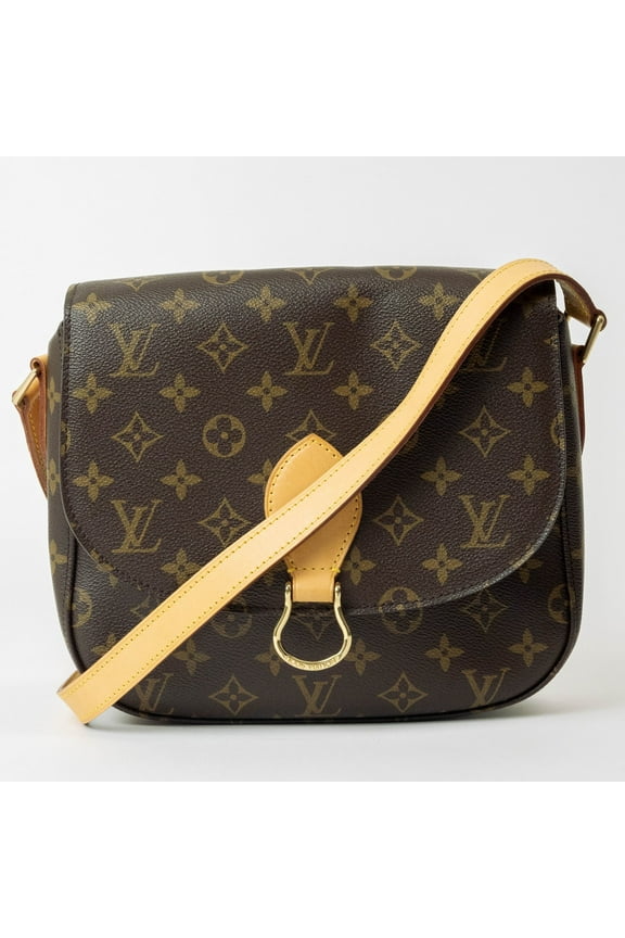 Pre-Owned Louis Vuitton Saint-Cloud Shoulder Bag Monogram M51242 Women's LOUIS VUITTON (Fair)