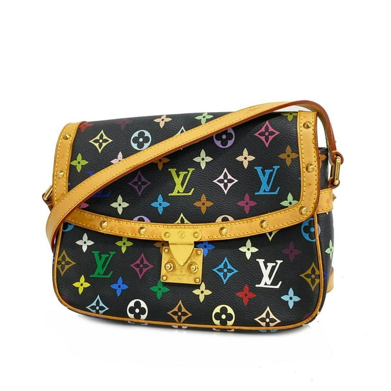 Pre Owned Louis Vuitton Shoulder Bag Monogram Multicolor Sologne M92639 Noir Ladies Good Walmart