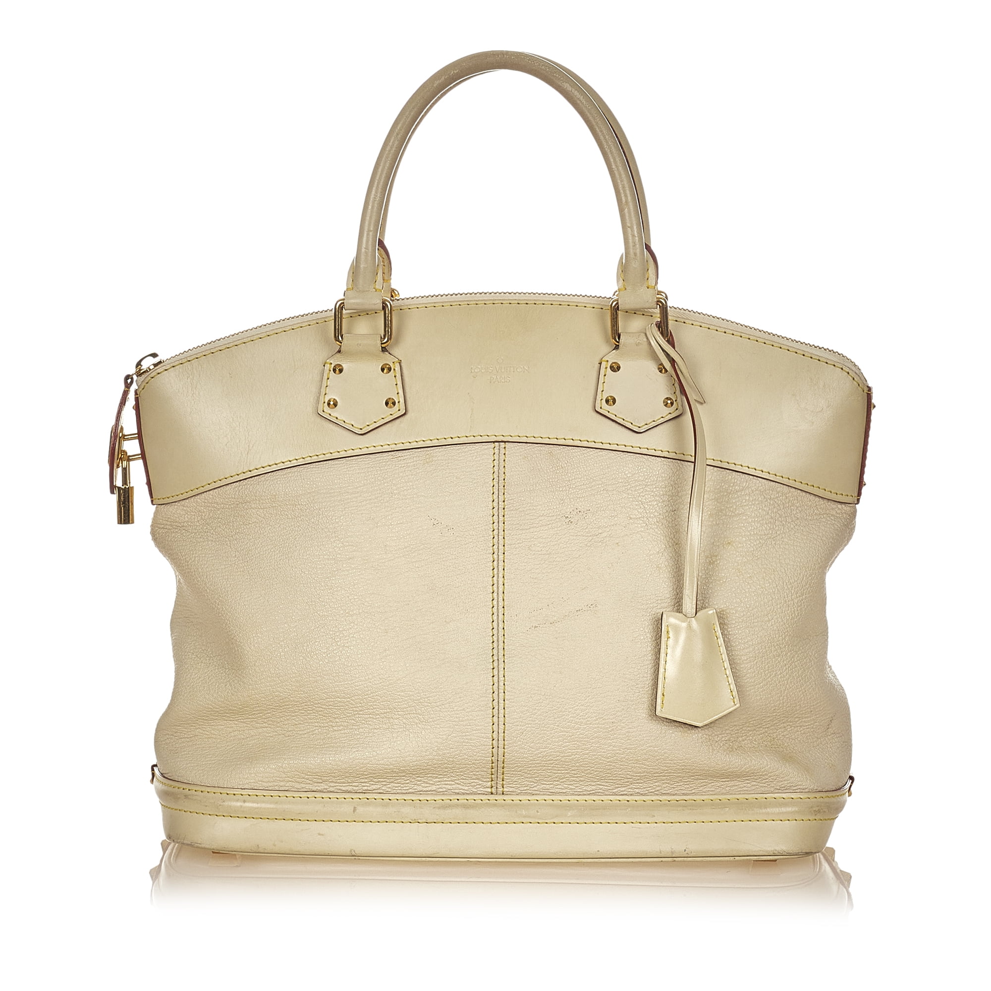 Louis Vuitton Pre-Owned Louis Vuitton Suhali Lockit MM - WHITE