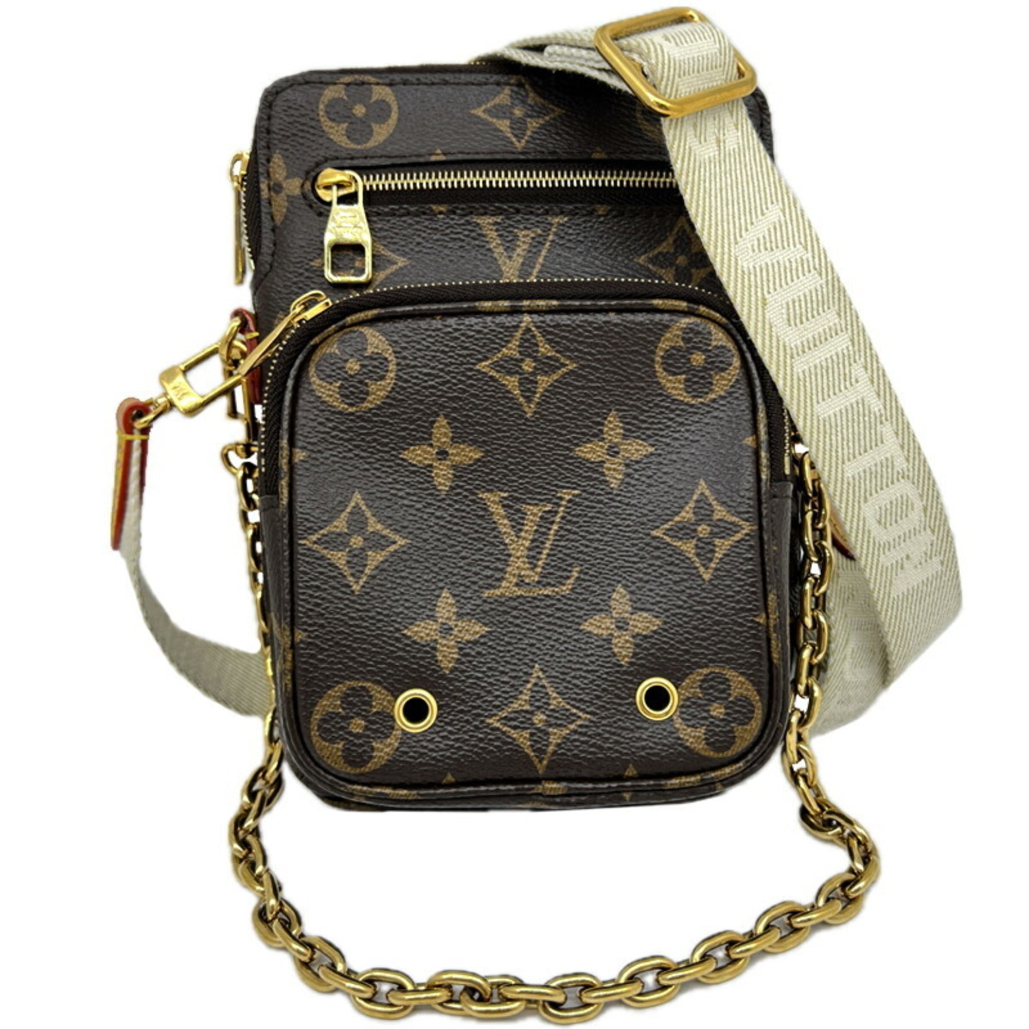 Pre-Owned Louis Vuitton Utility Crossbody Bag Shoulder Monogram 