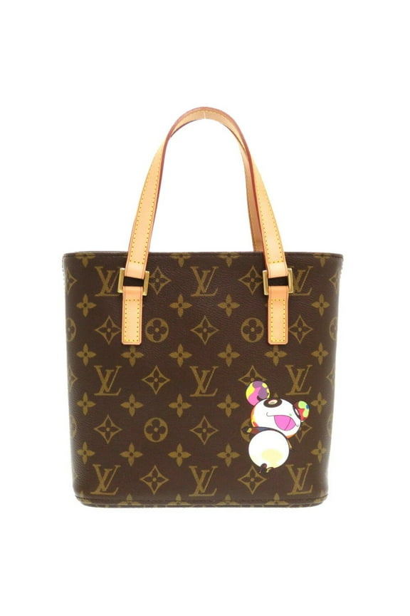 Pre-Owned Louis Vuitton Vavin PM Monogram Panda Takashi Murakami Limited Edition M51173 Handbag Bag LV 0110 LOUIS VUITTON (Good)