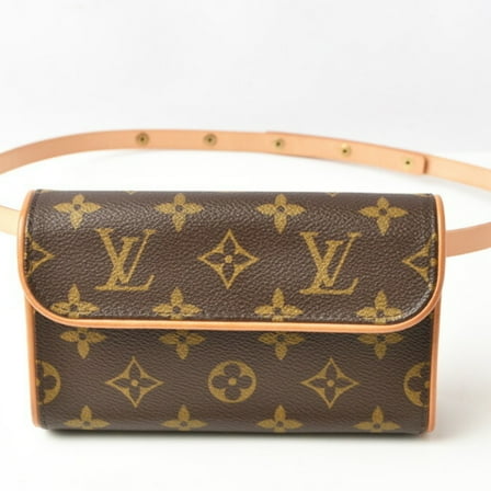 Pre-Owned Louis Vuitton Waist Bag/Pouch/Pochette/LOUIS VUITTON Pochette Florentine Belt XS Size Set (sold separately) M51855 Monogram (Good)
