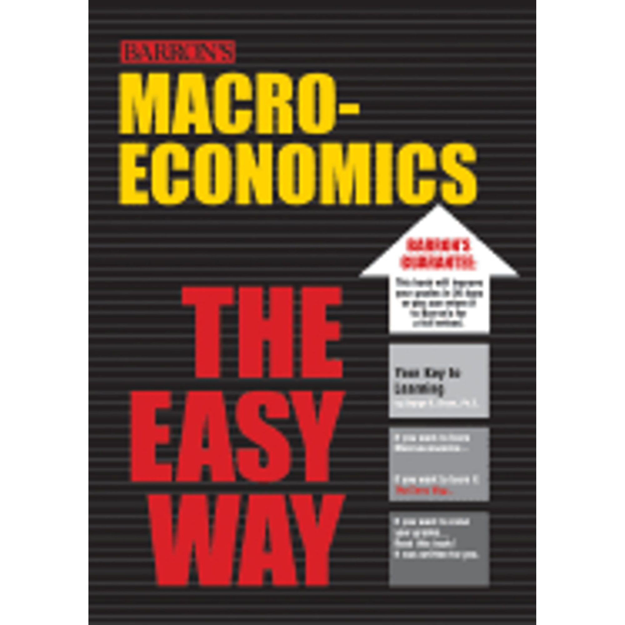 Pre-Owned Macroeconomics the Easy Way (Paperback 9780764132377) by George E Kroon