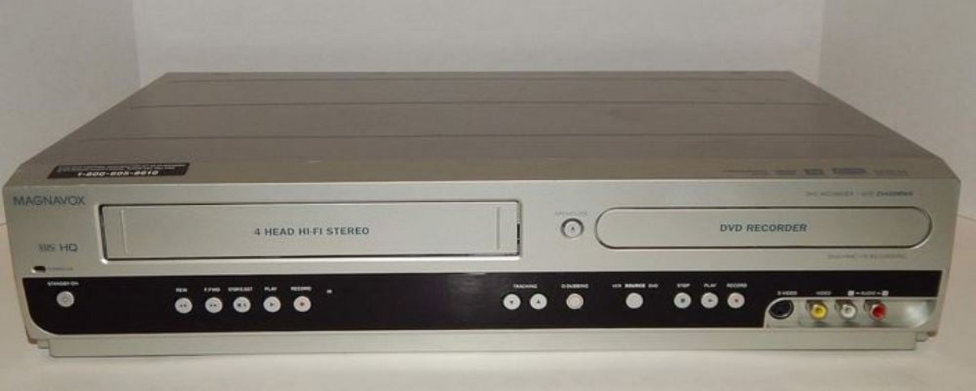 PreOwned Magnavox ZV420MW8 DVD Recorder VCR Combo Vhs to Dvd Dubbing