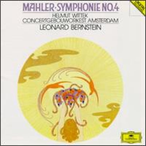 Pre-Owned Mahler: Symphony No. 4 (CD 0028942360723) by Helmut Wittek (soprano), Jaap van Zweden (violin), Royal Concertgebouw Orchestra, Leonard Bernstein (conductor)