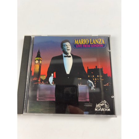 Pre-Owned Mario Lanza Live from London - Audio CD By Francesco Cilea (Good)