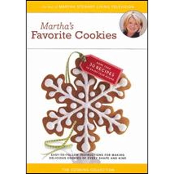 Pre-Owned Martha Stewart Living Television: Martha's Favorite Cookies, Vol. 10 (DVD 0794051302021)