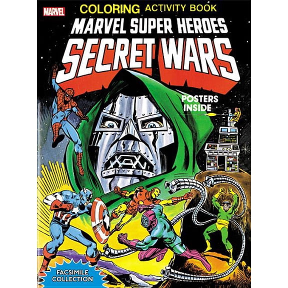 Pre-Owned Marvel Super Heroes Secret Wars Activity Book Facsimile Edition (Paperback)