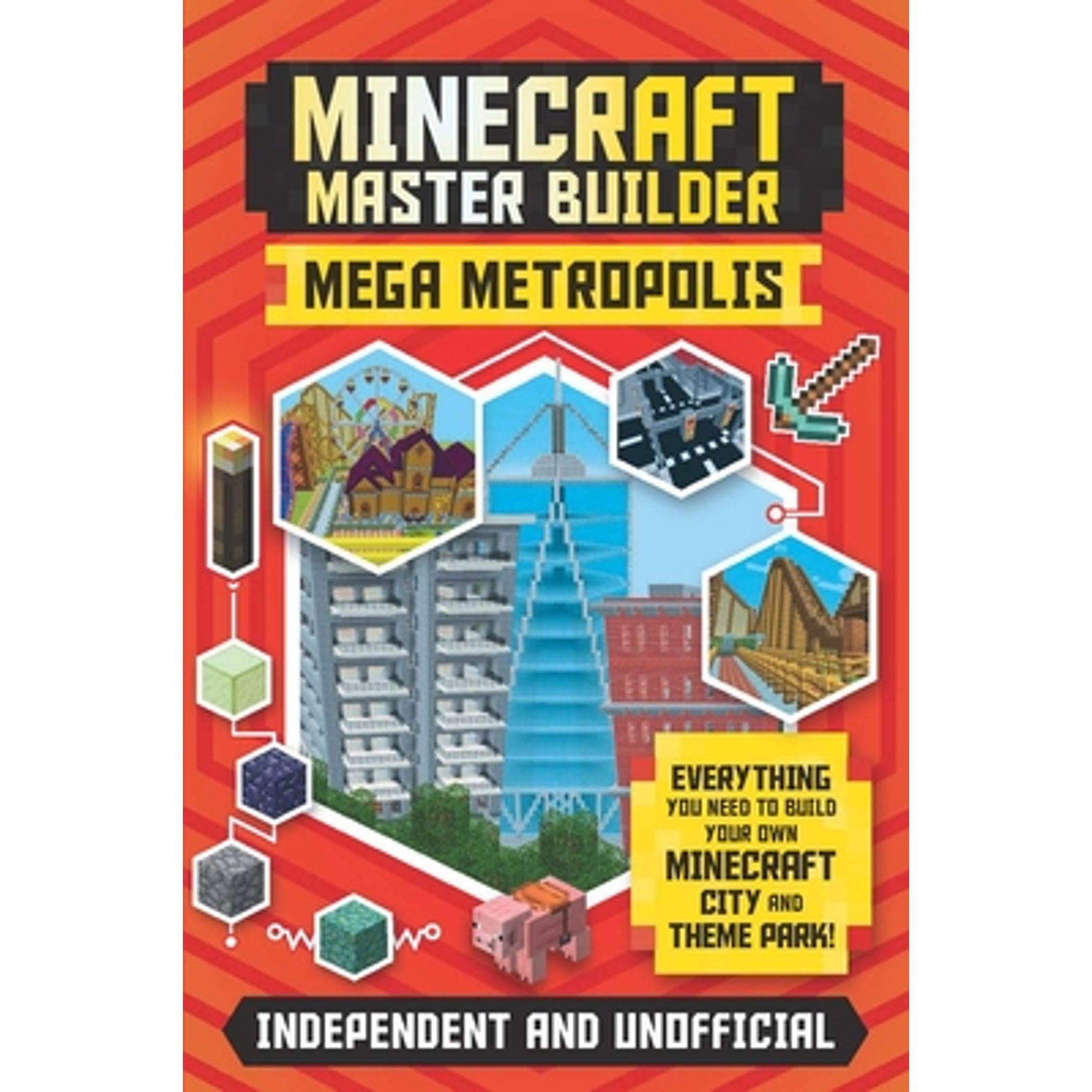 Pre-Owned Master Builder: Minecraft Mega Metropolis (Independent & Unofficial): Build Your Own (Paperback) by Anne Rooney